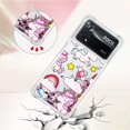 thumbnail image 3 of Phone Case for Xiaomi Poco X4 Pro 5G,Crystal Bling Quicksand Effect TPU Bumper Case with Four Corners Drop Protection Cover for Xiaomi Poco X4 Pro 5G,YBDT Pink Horse, 3 of 6