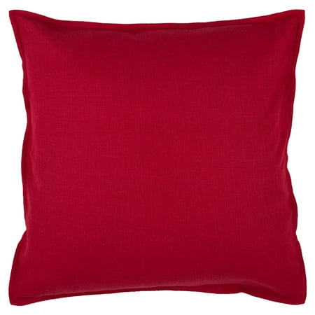 Rizzy Home solid20" x 20"Cotton decorative filled pillow