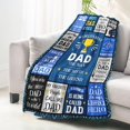 thumbnail image 7 of Dads Birthday Gifts Ideas - Dads Gifts from Daughter Son - Christmas Valentines Fathers Day Birthday Presents for Dad - Presents for Father Who Wants Nothing - Best Dad Ever Blanket 50"x60", 7 of 7