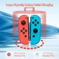 thumbnail image 3 of YUOY Mando para Nintendo Switch Rojo y Azul - Compatible, Vibración Dual y Control de Movimiento, 3 of 7