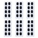 thumbnail image 1 of 24 pares de almohadillas nasales adhesivas para anteojos, almohadillas nasales de esponja suave, almohadillas nasales antideslizantes, kits de almohad Negro 15 mm Macarena almohadilla nasal para anteojos, 1 of 8