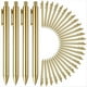 thumbnail image 1 of 30 BolíGrafos Dorados RetráCtiles de de Punta Media para Bodas, Despedidas de Soltera, Negocios y Oficinas., 1 of 5