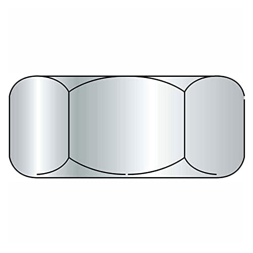 Finished Hex Nut - 3/8-16 - Med. Carbon Steel - Zinc CR+3 - UNC - Grade 5 - Pkg