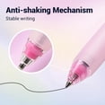 thumbnail image 4 of shiyou-Retractable Gel Ink Pens: 0.5mm Black-Ink Switch Between Silent and Clicky Soft Grip Fine Point Pen for Journaling Smooth Writing Quick-dry No Bleed 10ct, 4 of 4
