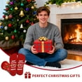 thumbnail image 7 of Funny Socks for Men Women Dad Teenage Boys - MERRY CHRISTMAS YOU FILTHY ANIMAL Novelty Fun Funky Happy Odd Socks - Xmas Secret Santa Gifts Presents Ideas Christmas Eve Box Stocking Fillers for Adults, 7 of 7
