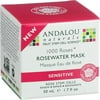 1000 Roses, Rosewater Beauty Mask, Sensitive, 1.7 oz (50 g), Andalou Naturals