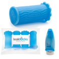 thumbnail image 1 of Funda elástica LeakLocks® Toiletry Skins™ para contenedor de viaje a prueba de fugas en el equipaje. Para artículos de tocador de tamaño estándar y de viaje. Accesorio Reutilizable para Bolsa de Viaje, 1 of 5