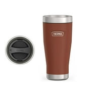 Thermos ICON Series Insulated Tumbler, 16oz, Hot 6 Hrs/Cold 12 Hrs, Dura-Seal Lid, Saddle