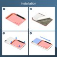 thumbnail image 6 of Adhesive Phone Card Holder with Stand Smart Phones or Cases PU Phone Wallet Two Way Adjustable Black, 6 of 6