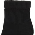 thumbnail image 5 of Goyoma 6 Pairs Ankle Cotton Athletic Socks Comfortable wicking Crew Socks for Women and Men, 100% Cotton,Color:Black,Uniform Size, 5 of 5