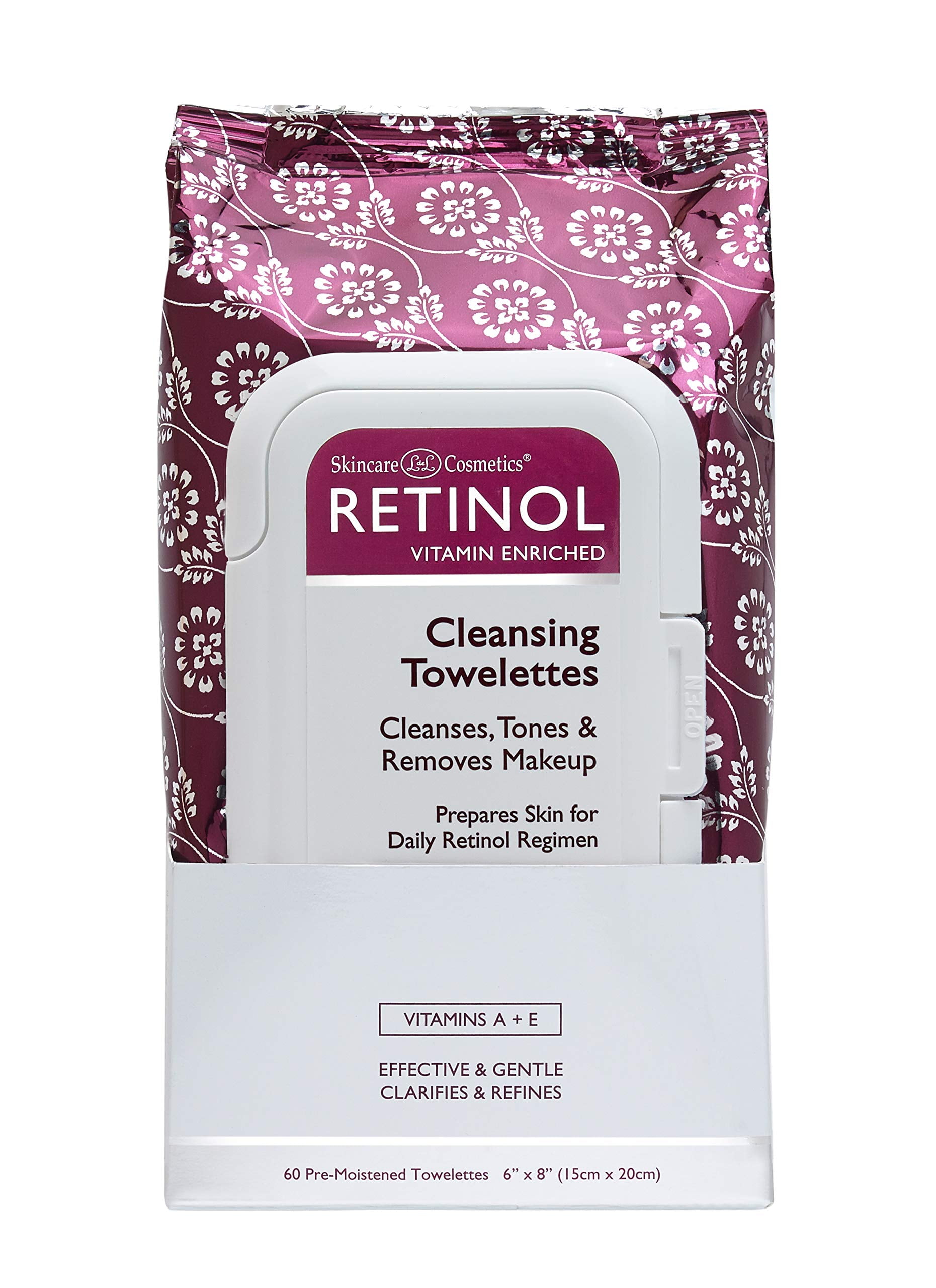Retinol Anti Aging Cleansing Towelettes