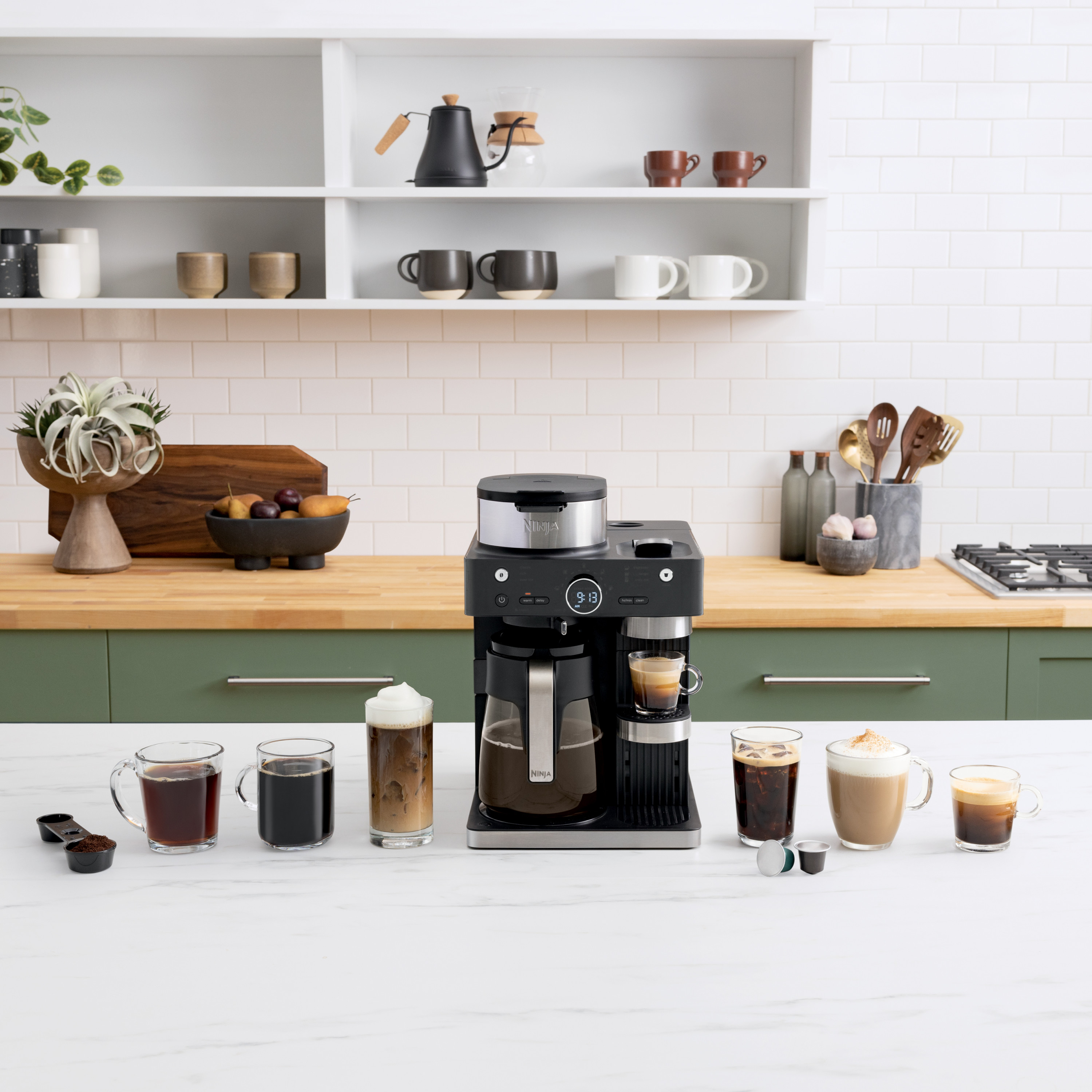 Ninja Espresso & Coffee Barista System, 12-Cup Black photo 6