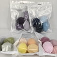thumbnail image 1 of Botella flotante de maquillaje de belleza, huevos que no comen polvo con caja de almacenamiento, esponja de maquillaje, borla de maquillaje para polvos secos y húmedos, de doble uso, 1 of 1