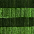 thumbnail image 1 of Ahgly Company Indoor Square Abstract Green Modern Area Rugs, 8' Square, 1 of 4