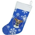 thumbnail image 2 of Winter Snowflakes Holiday Jack Russell Terrier Christmas Stocking, 2 of 2