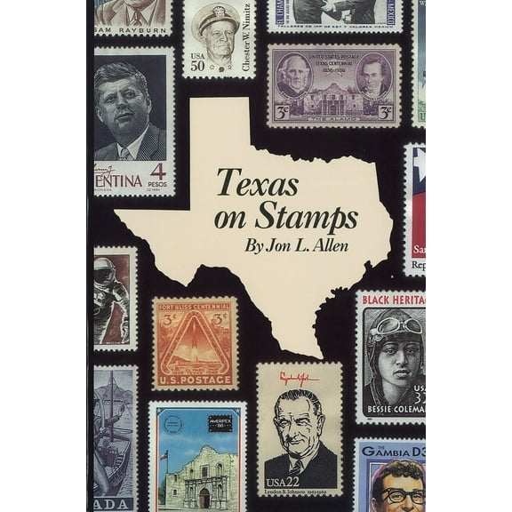 Texas on Stamps (Paperback)
