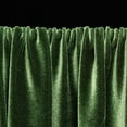 thumbnail image 7 of Ice Fabric Stretch Velvet Fabric by the Yard - 60" Wide Soft Stretchy Fabric for Sewing Clothes, Apparel, Costume, Crafts - 90% Polyester 10% Spandex - Dark Olive Green - 15 Yards, 7 of 7