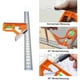 thumbnail image 4 of Escuadra combinada - Regla multifunción ajustable de 300 mm - Herramienta transportadora de 12 pulgadas con nivel de burbuja y práctico tirador de cable - Escuadra ajustable de 45/90 grados para dise JAMW Sencillez, 4 of 5