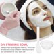 thumbnail image 4 of 1 juego de cuencos para mezclar mascarillas faciales, cuencos para remover mascarillas, herramienta de belleza cosmética con palo, 4 of 6