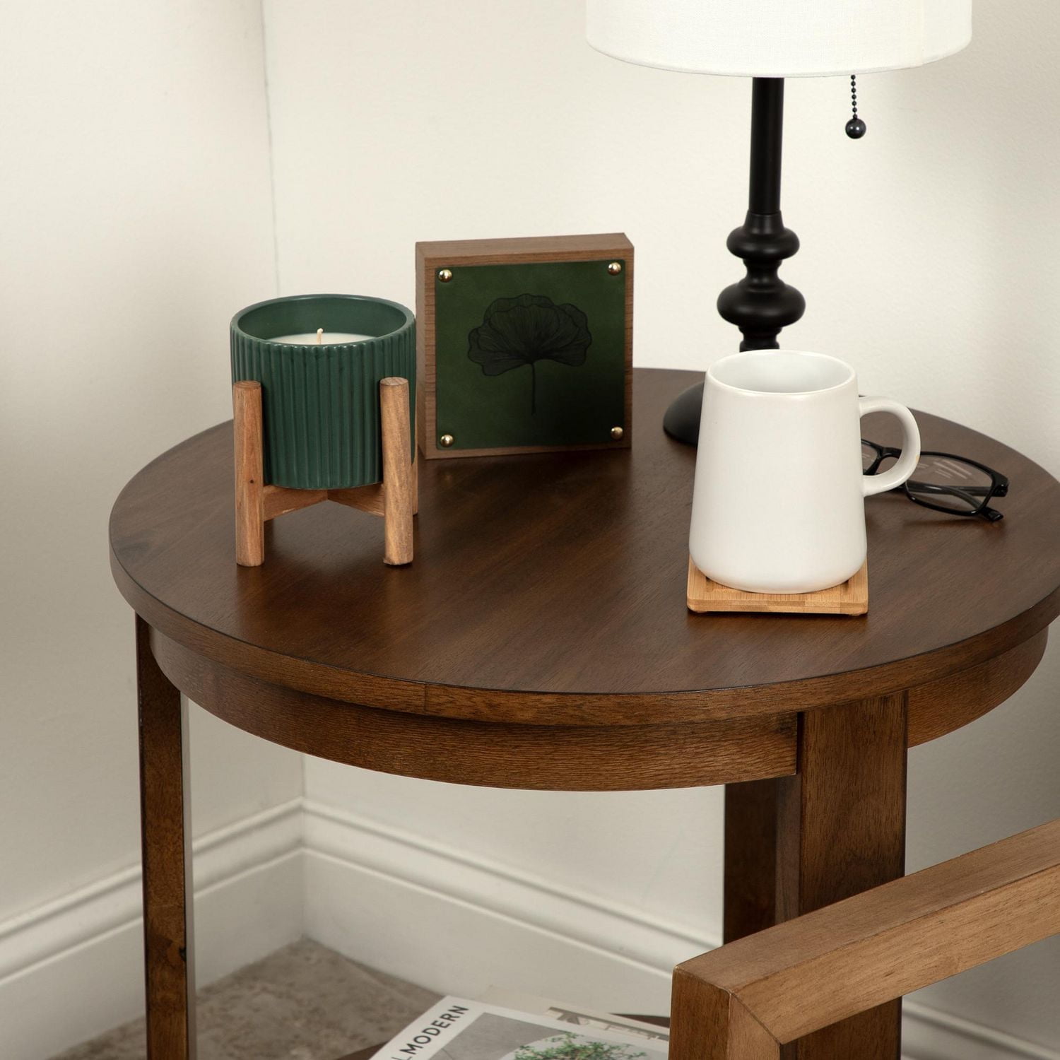 Uniek DesignOvation Cassity Green Box Top Plaque