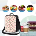 thumbnail image 4 of Naloa Strawberry And Flowers Lunch box Lunch bag for men women Large capacity Lunchbox Insulated Lunch bag Lunch box cooler, 4 of 7