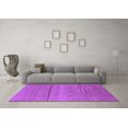 thumbnail image 3 of Ahgly Company Indoor Rectangle Solid Purple Modern Area Rugs, 2' x 3', 3 of 4