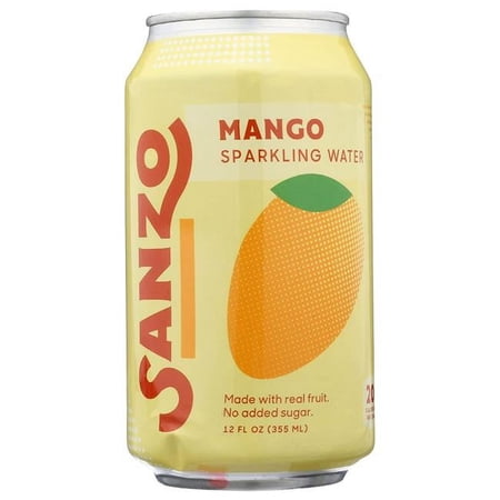 Sanzo - Sparkling Water Alphonso Mango - Case Of 12-12 Fz