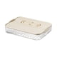 thumbnail image 2 of Organizador de albóndigas Caja de almacenamiento de albóndigas Apilable Reutilizable Multifuncional Alimentos blanco, 2 of 9