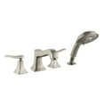 thumbnail image 3 of hansgrohe 31314831 Metris C Four Hole Roman Tub Set Trim 5.0 GPM Polished Nickel, 3 of 3