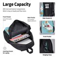 thumbnail image 4 of Balery Three White Geese Mochila Escolar 3 en 1 para Niños - Mochila Resistente con Lonchera Térmica y Estuche - Mochila Escolar para Niños y Niñas, 4 of 7