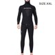 thumbnail image 2 of Wetsuits Camuflaje con capucha Premium a prueba de frío Mantenga cálido pantalones largos de manga larga con un traje de surf a prueba de sol para snorkeling navegando negro xxl 5mm Advancent OD017114-09, 2 of 6
