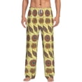 thumbnail image 2 of Lsque Bohemia Print Men's Pajama Pants, Lounge Pant - Comfortable Home Wear,Elastic Waistband, Stylish Design-Medium, 2 of 9