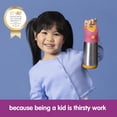 thumbnail image 6 of b.box 12 oz Insulated Kids Water Bottle, Stainless Steel, Leakproof - Strawberry Shake, 6 of 9