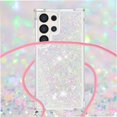 thumbnail image 4 of Funda FOXDOCK para Samsung Galaxy S24 Ultra con Cuerda Ajustable, Brillo Líquido, Protección Antigolpes y Lente – Ideal para Regalo, 4 of 6