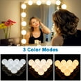 TSV 22ft Hollywood Makeup Mirror Light, 14 LED Vanity Lights 3 Colors