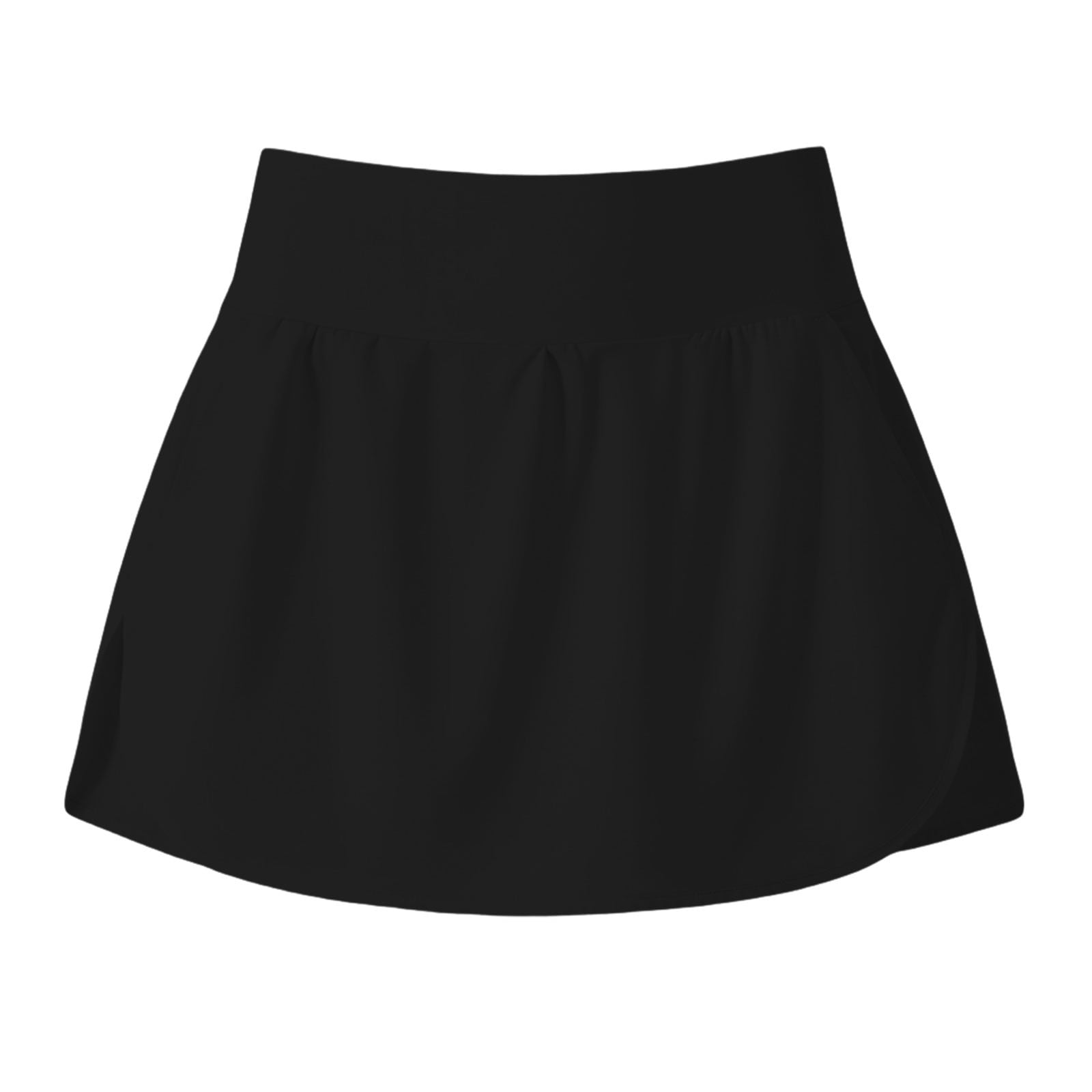 Razzly Spring Dresses for Women Mini Sleeveless Dress Athletic Skirt With Two-Layer Design Casual Tennis Dress Featuring Built-In Shorts for Daily Living and Wear casual dress designed for(Black,S)