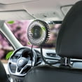 thumbnail image 3 of Car Back Fan 3-speed Wind Adjustment USB Auto Air Cooler Cooling System, 3 of 9