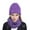 Purple, variant on Viworld Women Winter Beanie Hat Scarf Set Thick Knitted Skull Cap with Neck Warmer