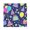 Neon Birthday Cake, variant on Iauyy Satin Napkins Set of 1- Neon Birthday Cake DIY Printing Decoration Cloth Napkin- Easy Care for Home/Party