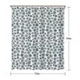thumbnail image 5 of Blue Christmas Snowflake Pattern Shower Curtain 72"x84" ,Bathroom Decorative Shower Curtains Set with 12 Hooks,Modern Waterproof Washable Shower Curtain, 5 of 6