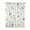 White-1, variant on 72x72 Inch Fabric Shower Curtain Waterproof Polyester, Daisy Floral Print