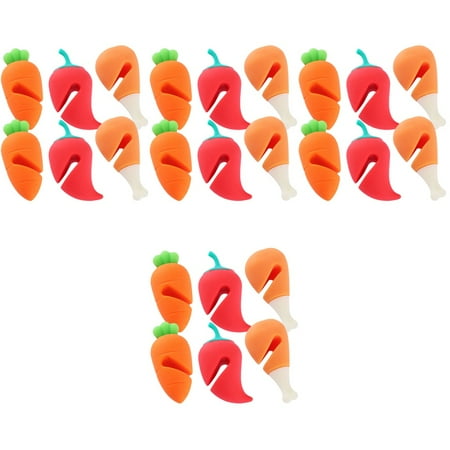 

24 Pcs Elevated Lid to Prevent Spillage Cartoon Spill-proof Lifters Pan Cover Soup Pot Lid Stand Boil over Spill Stopper