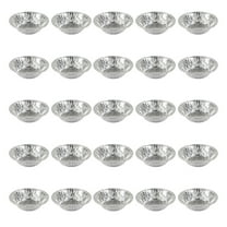 WAXIAYU 250pcs Disposable Mini Pie Pans Aluminum Foil Baking Cups