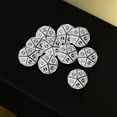 thumbnail image 4 of Milaget Polyédrique à 20 Côtés 10 Pcs Accessoires Acryliques Portatifs Uniques Blanc Résistant à l'Usure, 4 of 8