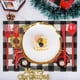 thumbnail image 4 of Mantel Individual Navideño onlyliua Lino Estilo Occidental, 4 of 6