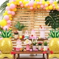 thumbnail image 7 of 2PCS Big Pineapple Balloons, 59 Inch Standing Inflatable Pineapple Fruit Foil Balloon for Luau Hawaiian Tropical Summer Aloha Party Decoration Birthday Fruit Themed Party Supplies, 7 of 7