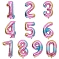 thumbnail image 2 of to 9 Helium Balloons 32 inch Blue Number Foil Balloon Digital Birthday Party Decoration Inflatble Air Ballon Wedding Supplies heqiyong LED, 2 of 2