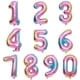 thumbnail image 2 of to 9 Helium Balloons 32 inch Blue Number Foil Balloon Digital Birthday Party Decoration Inflatble Air Ballon Wedding Supplies heqiyong LED, 2 of 2