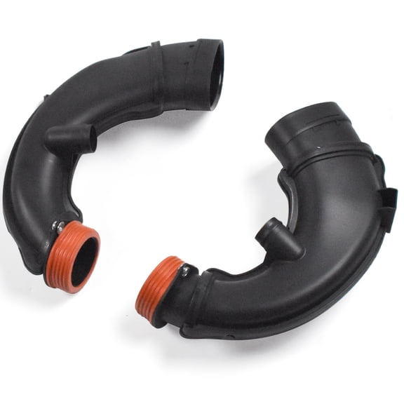 Panlongic 2pc Rear Engine Air Intake Hoses For BMW E70 E71 F02 F07 F12 F13 550i 650i 750Li
