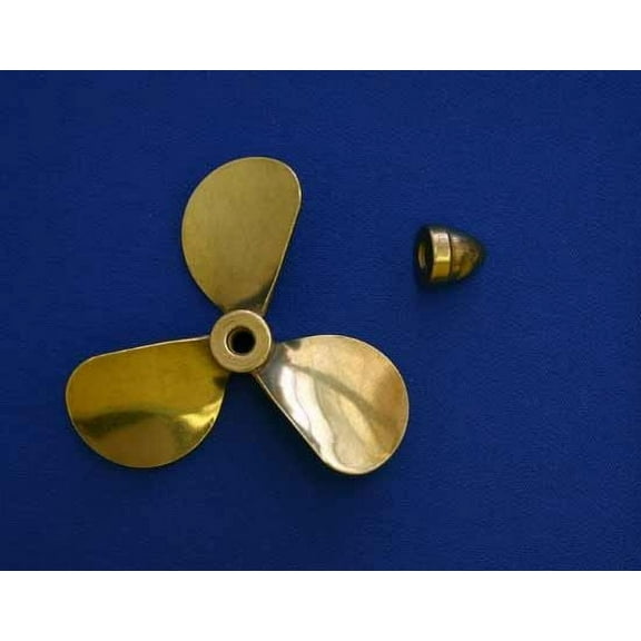 BRASS PROP 3 BLADE LH 2-1/2'' DIAMETER